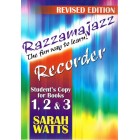 Razzamajazz Recorder student's copy 1, 2 & 3 by Sarah Watts
